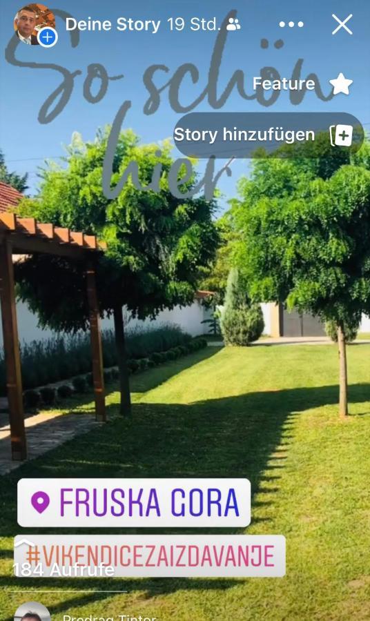 Villa Vikendica Lesic Cortanovci Exterior foto